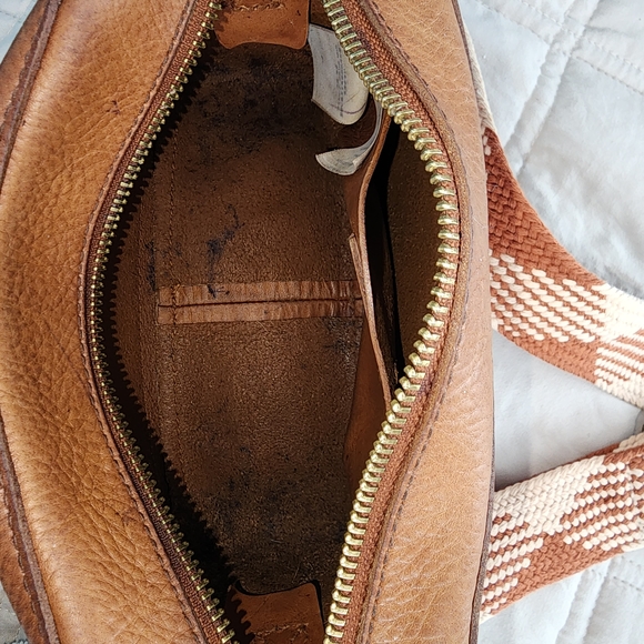 Madewell Tan Leather Crossbody Bag - Picture 3 of 6